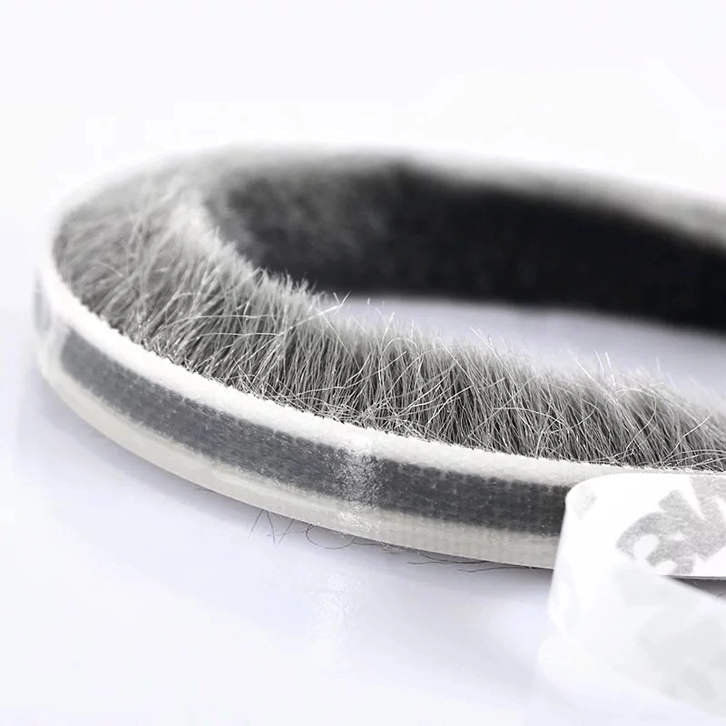 Aluminum Sliding Window Weatherstrip Wool Pile Brush Sealing Strip