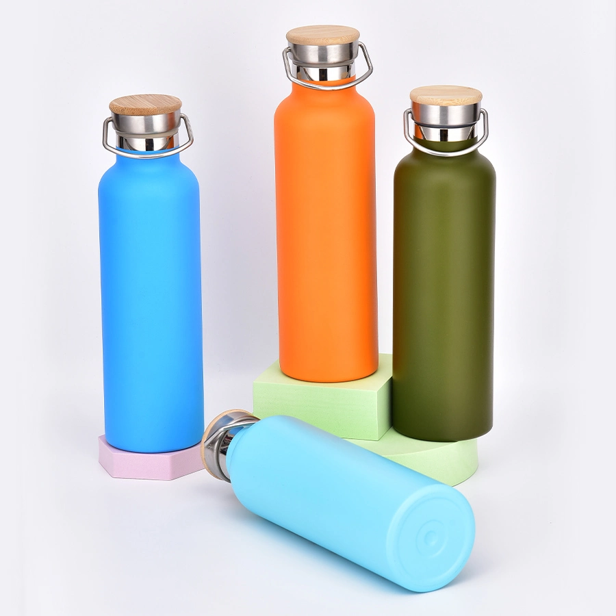 BPA Free Stainless Steel Vacuum Insulated Flask Outdoor Sport Water Bottle with Lid