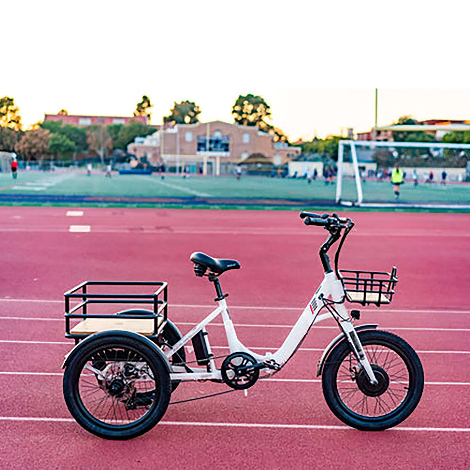 Bicicleta dobrável de 500 W com motor duplo de 48 V, híbrido elétrico Bicicleta