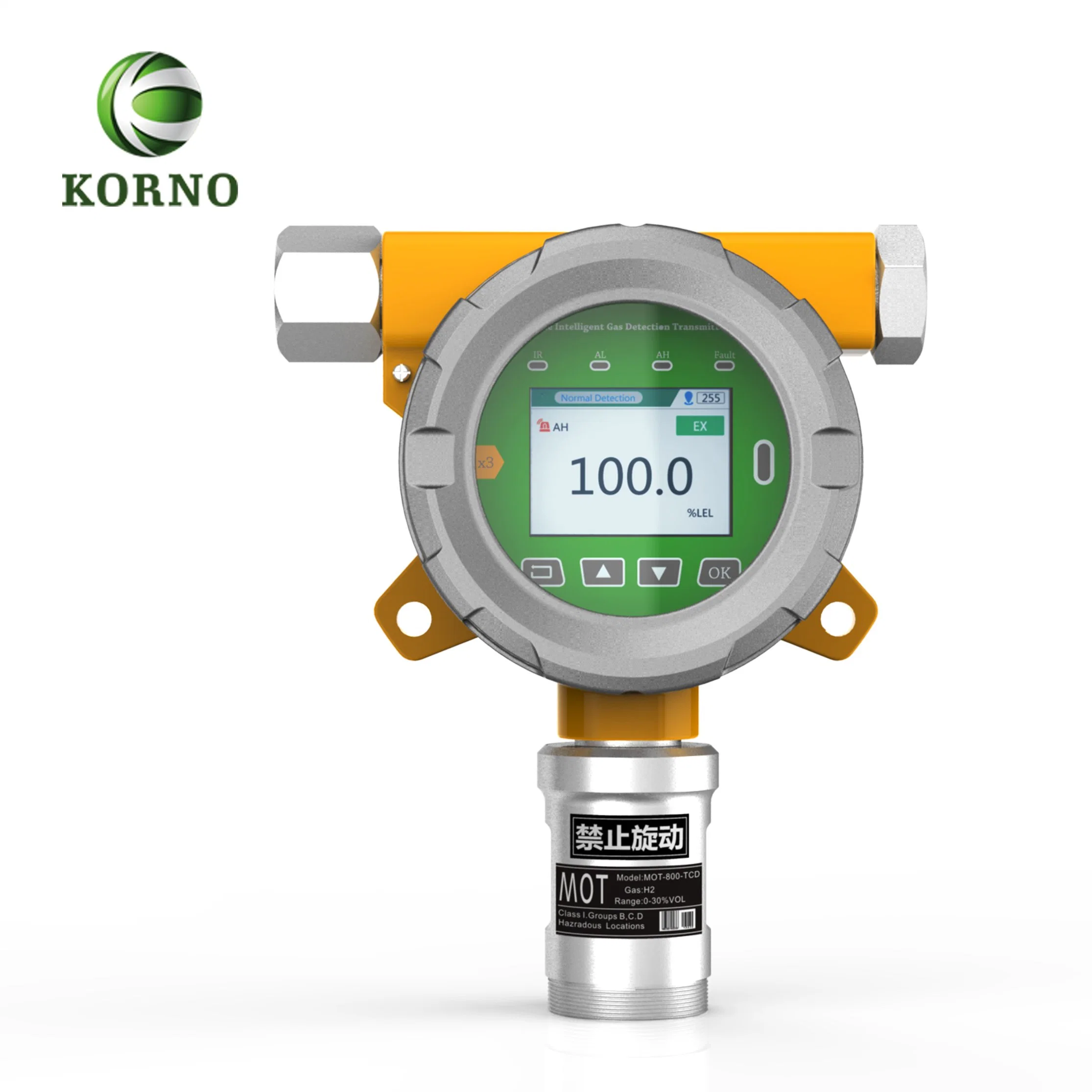 LCD-Display Stickstoffoxide Gas Monitor (NOX)