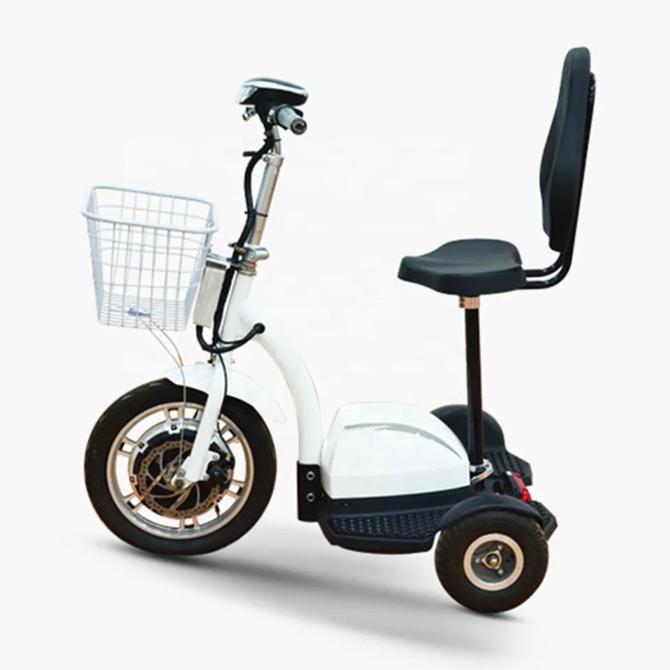 500W 800W Fat Body Shopping Scooter Hard Mobility Handicapped mit Eimer Reise Elektrische Mode Dreiräder Drei Räder Roller