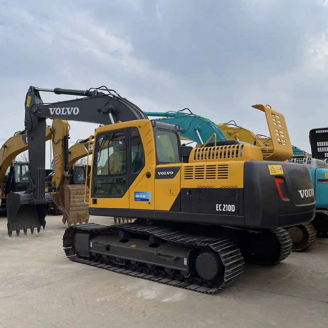 الهندسة المستعملة ماكينات البناء السويد ماكينات البناء الأصلية Volvo E210 Ec210d Ec240 Ec290