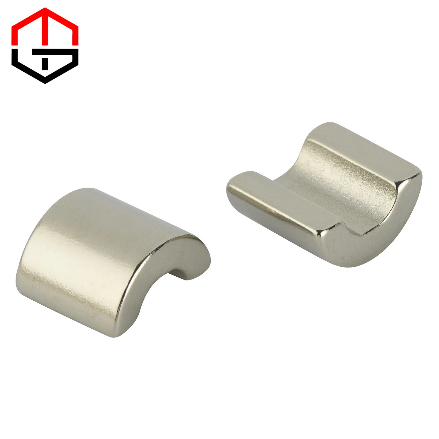 N40 Super Strong Arc Shaped Irregular Magnet for Rotors