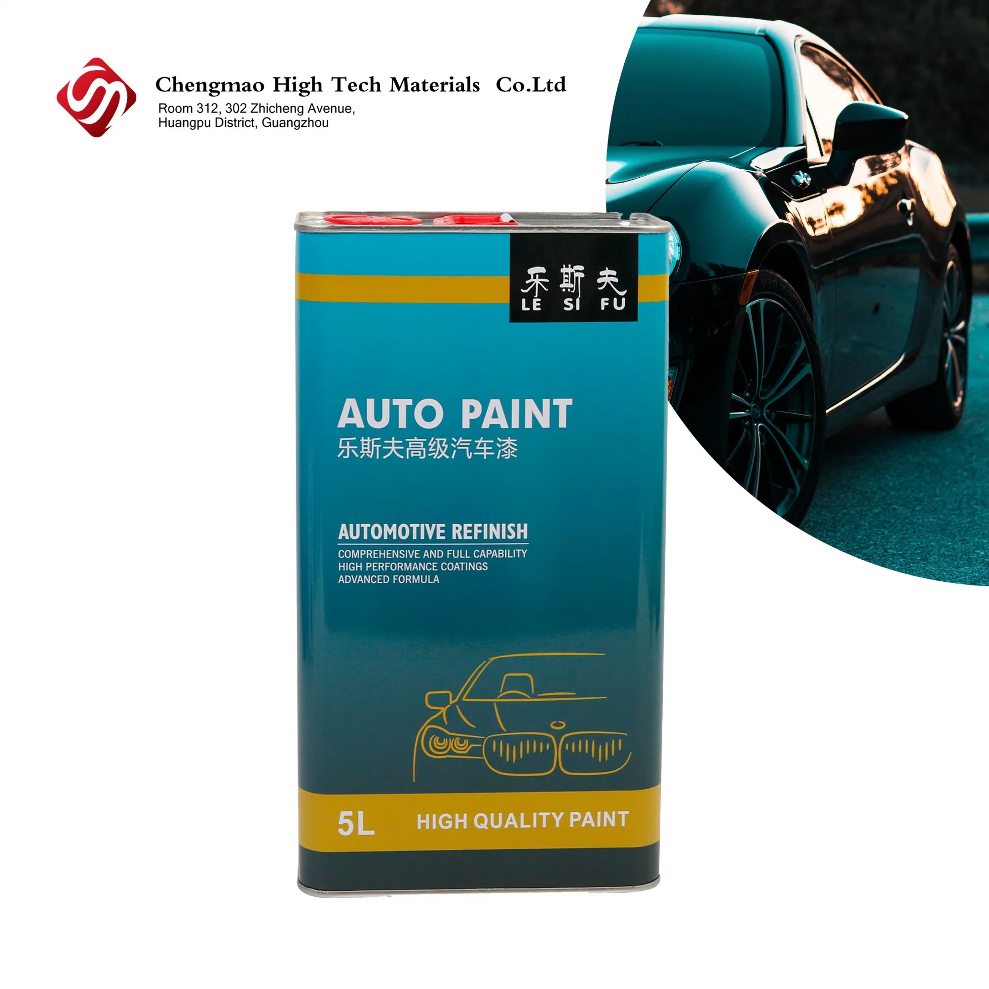 Bon service liquide de finition automobile LESIFU revêtement céramique Vaporisateur automobile Peinture automatique