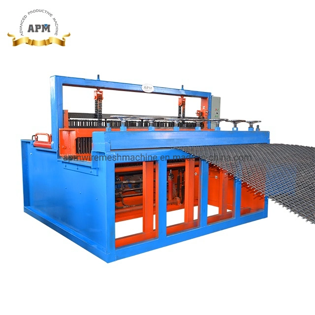 Semi Automatic Industrial Fence Net Belt Mesh Decoration Screen Weave Machine