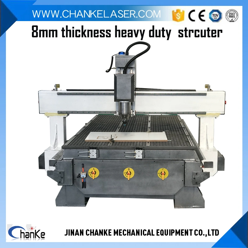 Ck1325 4 Aixs Rotary Machinery Cabinet Furniture Working Cutting Router Machine Wood Crafts MDF Acrylic Wood Carving Engraving Machinery for Woodwork Production