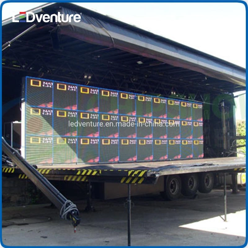 Waterproof Outdoor 500*500mm Die Casting Aluminum Rental LED Display