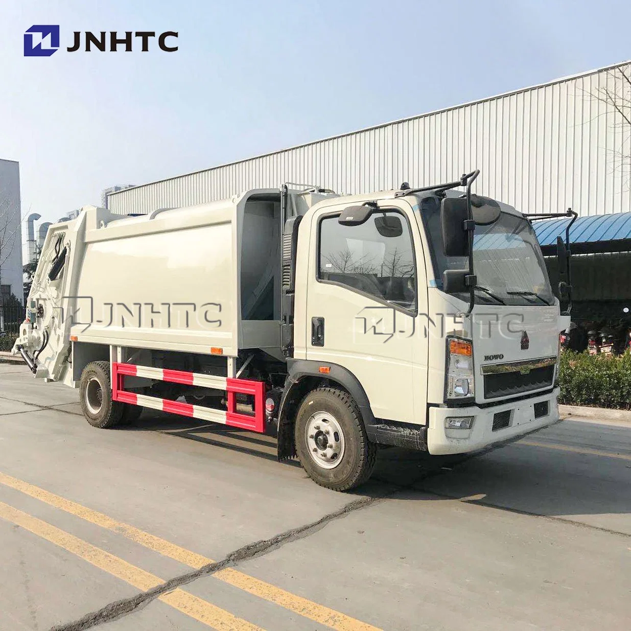 Sinotruk HOWO 4X2 Mini Garbage Washing Truck 5ton 12ton 20ton Light Refuse Collector Small Garbage Trucks for Sale