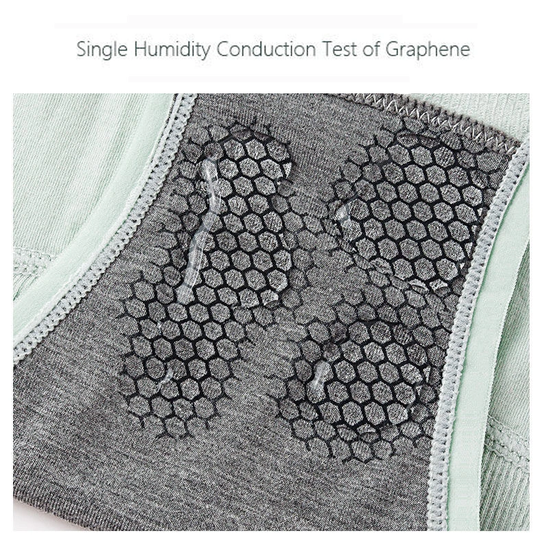 Comfort Graphene Crotch ropa interior cintura alta más Talla embarazada Resúmenes de maternidad de apoyo de vientre de modal para mujeres