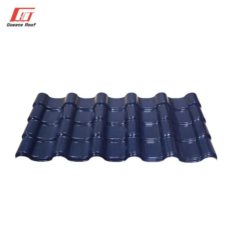 Light Weight 1050mm Corrugated Shingle Roof Tile PVC Plastic Roof Sheet