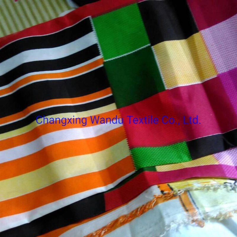 Geometric or Striped Printed Fabrics, Bedsheet Fabrics, Wall Coverings, etc. Exported to North America, Africa, Europe