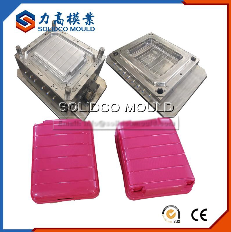 Customized Plastic PP Suitcase Mold Injection Luggage Case Mould