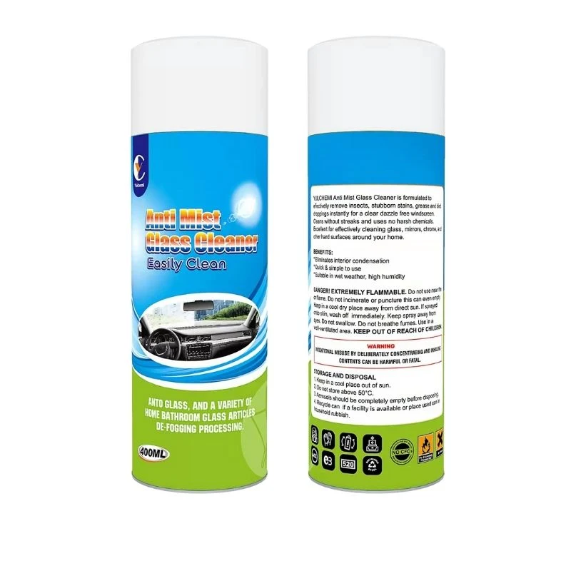 Mantenimiento de vidrio antivaho limpiador de parabrisas coche spray anti niebla