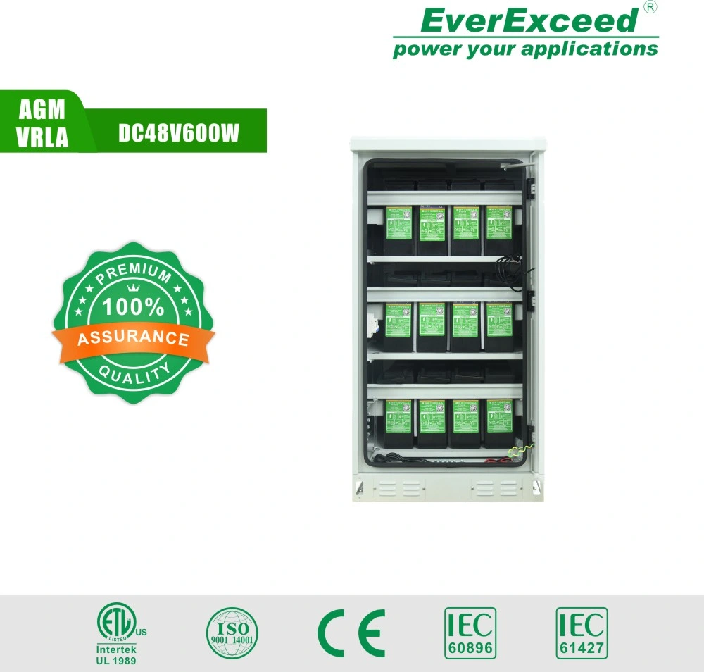 DC 48V 600W Outdoor-Batteriespeicherlösung für Telekommunikation