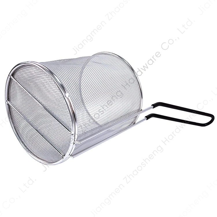 Commercial Blanching Baskets Mesh Noodle Pasta Cooker Strainer