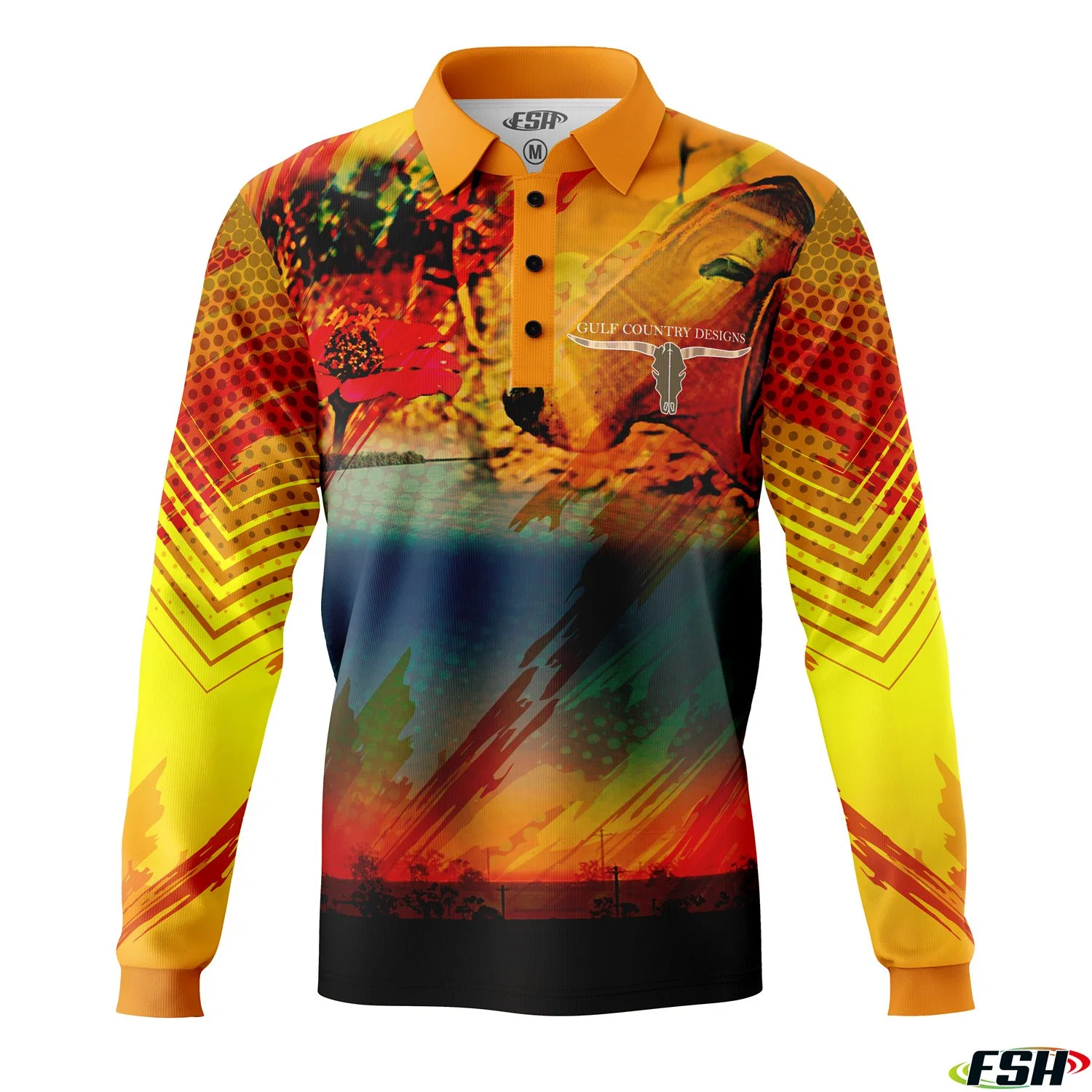 2022 Neues Design Hohe Qualität Custom Made Full Sublimation Print Polokragen UV-Schutz Angeln Poloshirt mit atmungsaktiven schnell Trockenes Gewebe