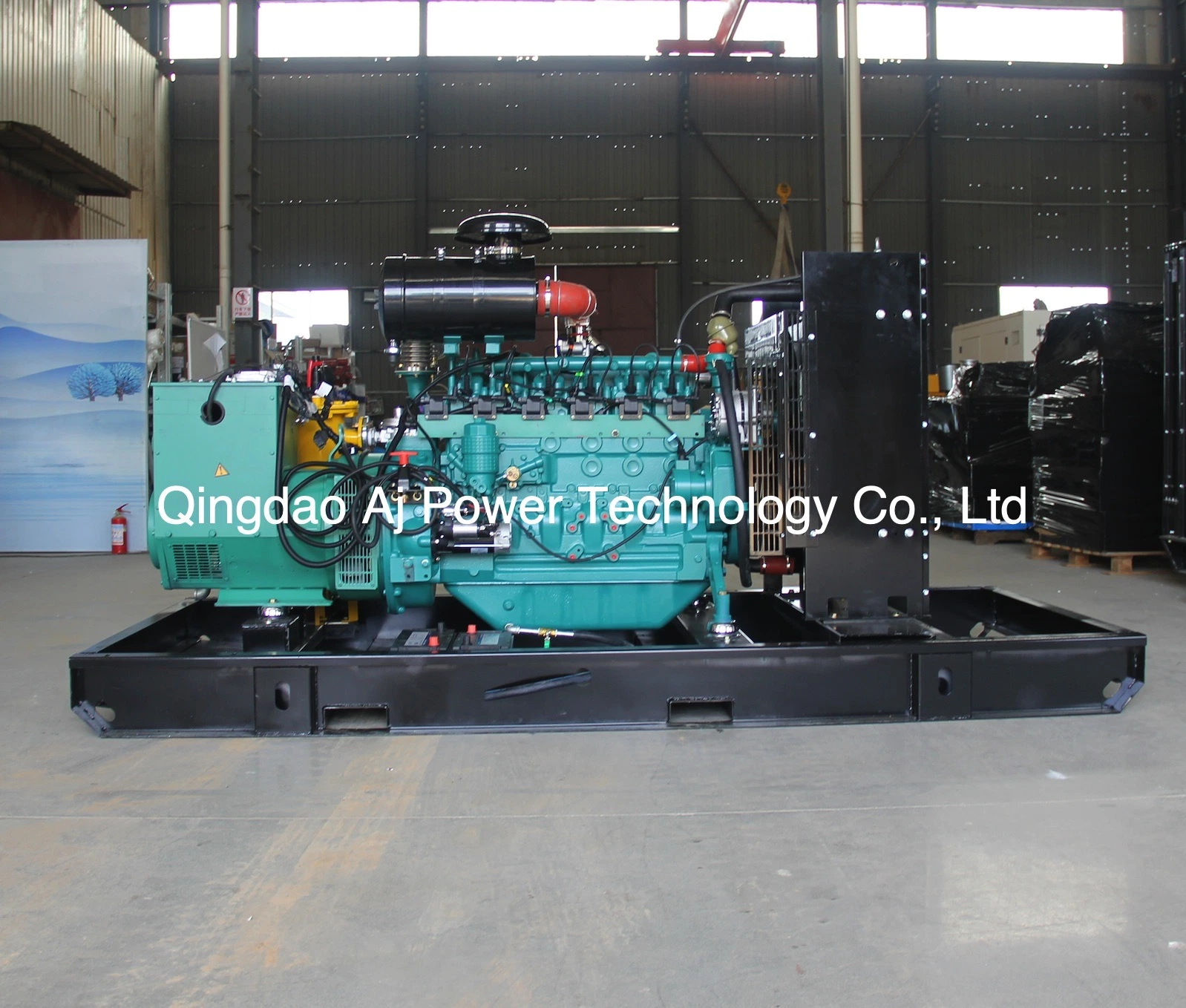 62.5kVA 50kw Natural Gas Genset with Shangchai Sc4ht90d2 Engine