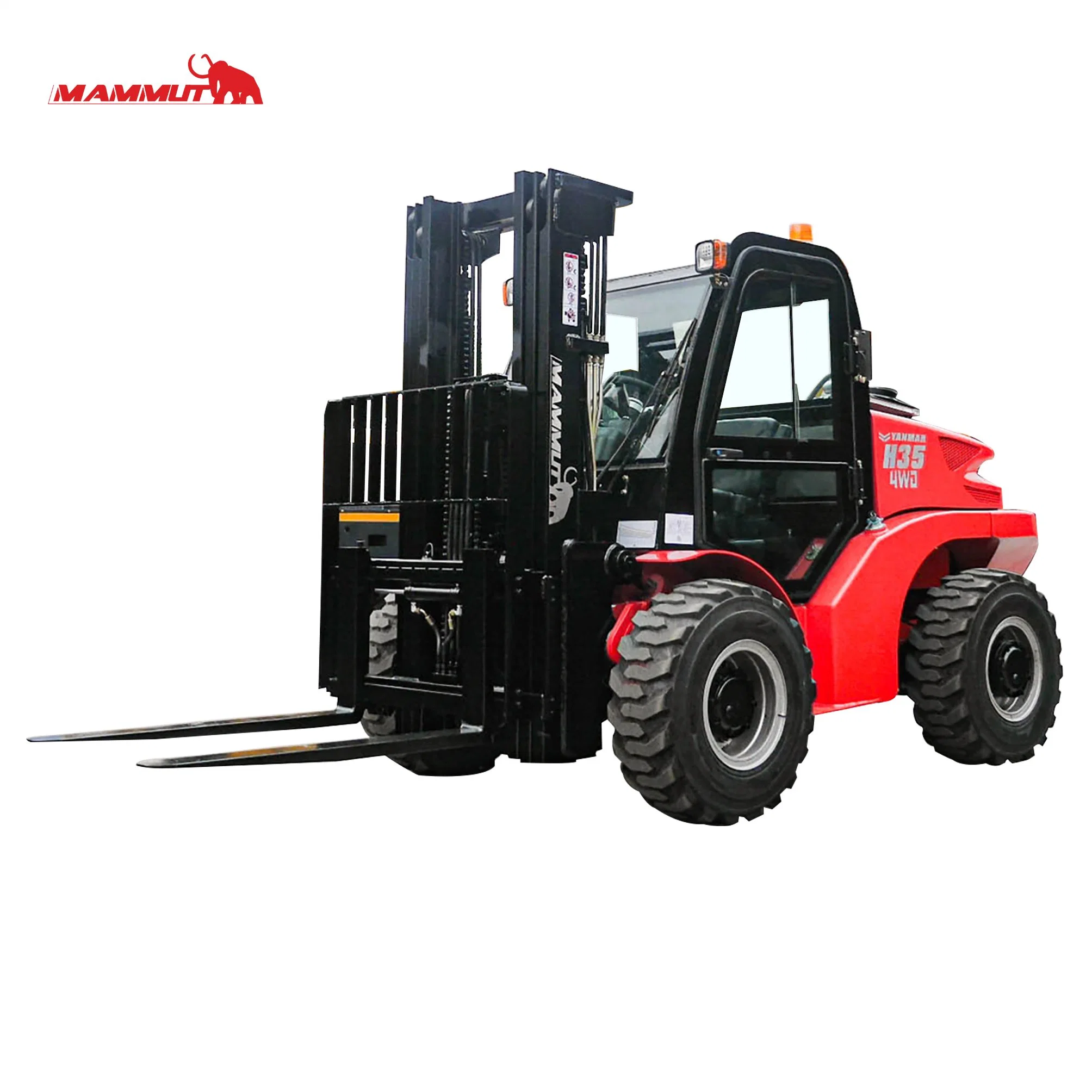 CE Certification Multifunction 4WD Diesel Telescopic Telescope All Road Rough Terrain Trucks Forklift