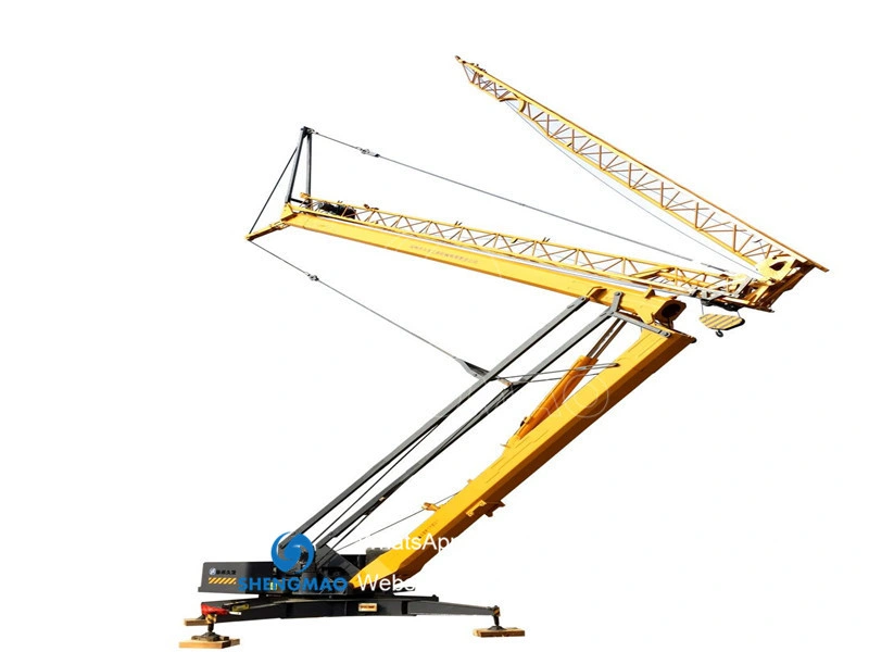 2022 Hot Sale 1t Small Mobile Construction Tower Crane with Factory Price