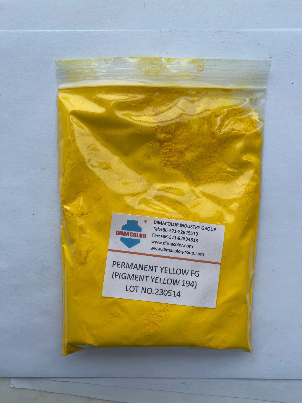 Permanent Yellow Fg Organic Pigment Yellow 194 Plastic Paint Coating Ink Fiber Paper Leather Colorant