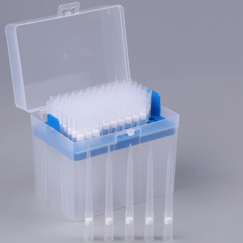 OEM CE Sterile 10UL 200UL 1000UL 1250UL Pipette Filter Tips Rack