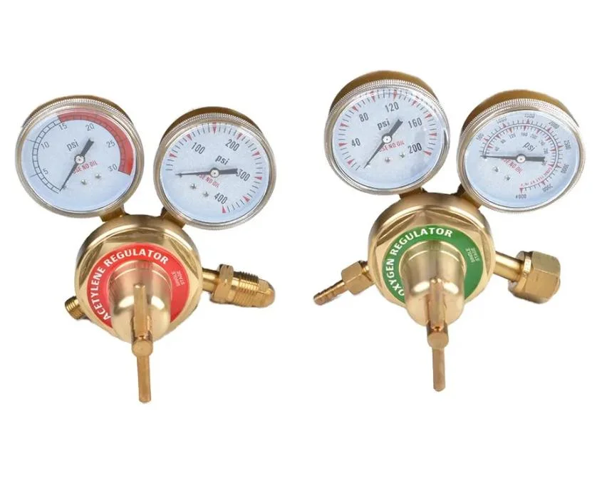 Manufacture Oxygen and Acetylene Regulator Welding Gas Meter