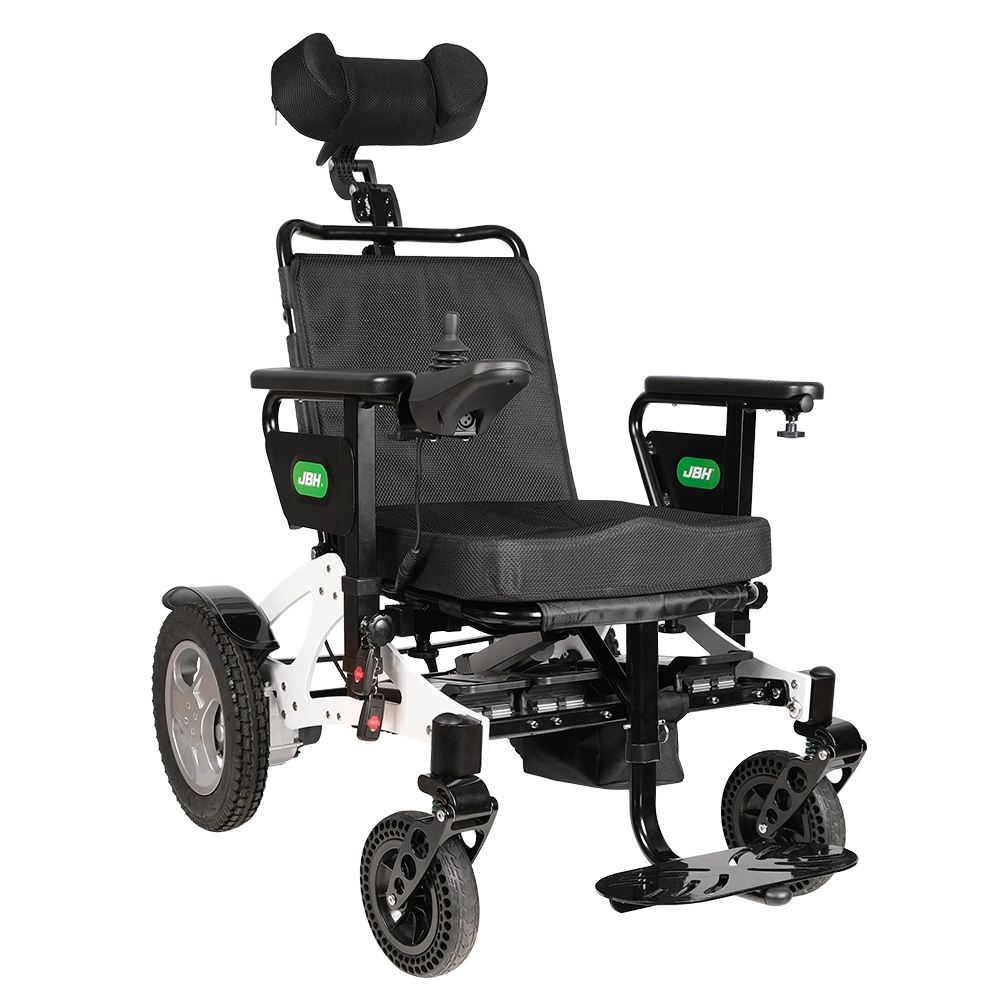 Backrest Adjustble 145 Degree Portable and Folding Electric Wheelchair