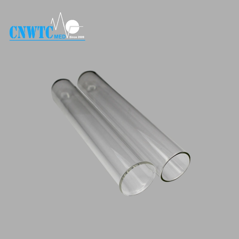 CE ISO Certificated Manufacturer High quality/High cost performance  Lab Glassware Borosilicate Glass Test Tube with Aluminum Cap