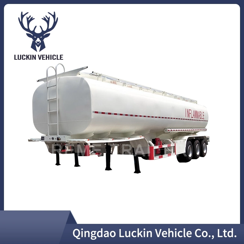 40000 Litres Aluminium Oil Tanker Semi Trailer Truck Aluminum Fuel Tanks