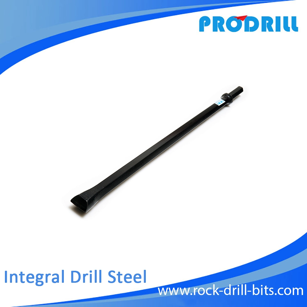 Hex19/22/25 Integral Drill Steel for Small Hole Stone Drilling