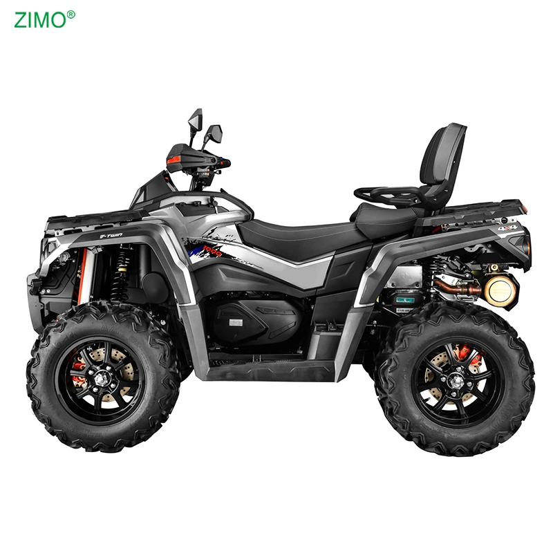 Novo modelo de 2024 de 650 cc com 1000 cc de arranque eléctrico a gasolina Buggy Sport Moto 4 Quad de 4 X4 para adultos, Quinta UTV Off Road