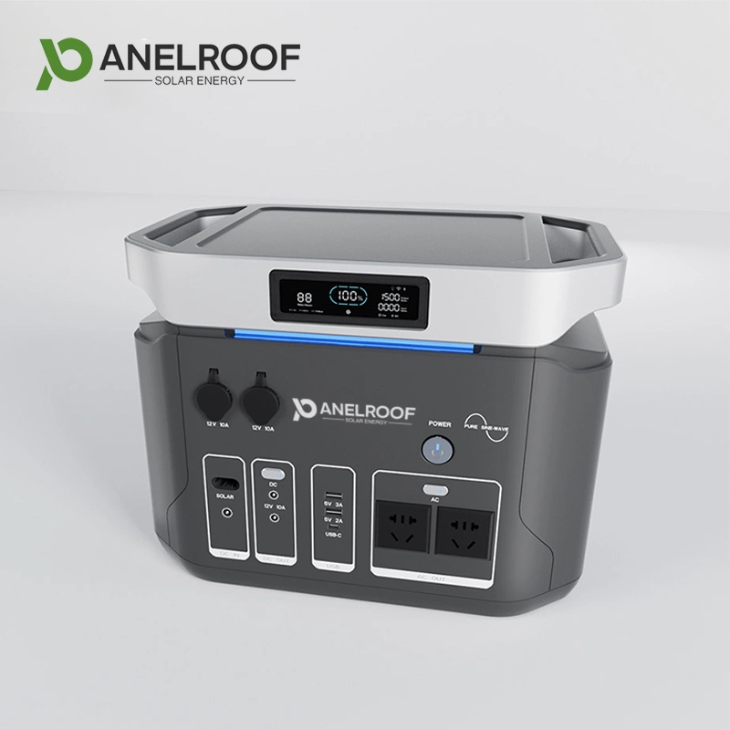 Panelroof Factory Price High quality/High cost performance  1500W Backup Power Station Energy Storage Lithium Ion Battery Portable Power Supply