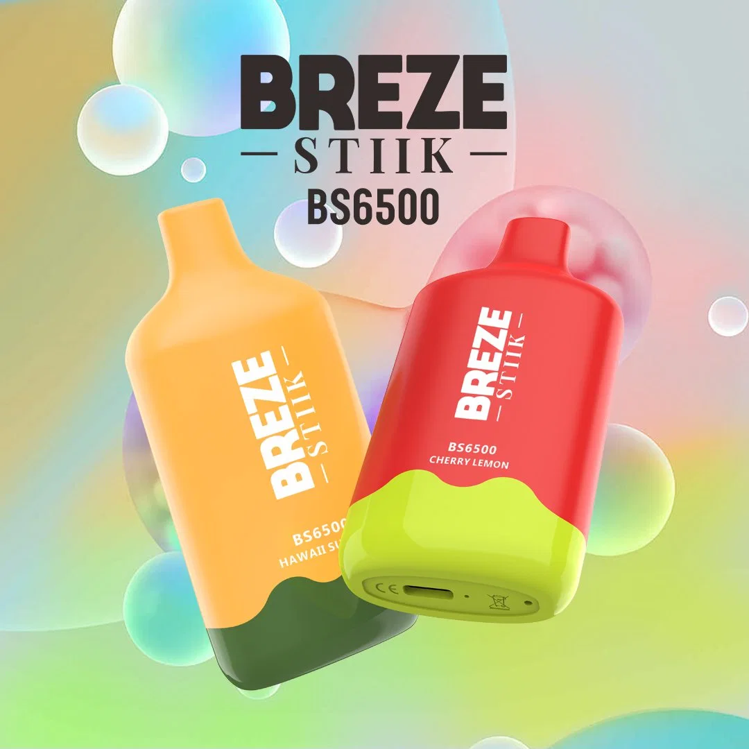 Einweg-Vape Breze Stiik BS6500 15ml 6500 Puffs mit wiederaufladbaren 400mAh Akku