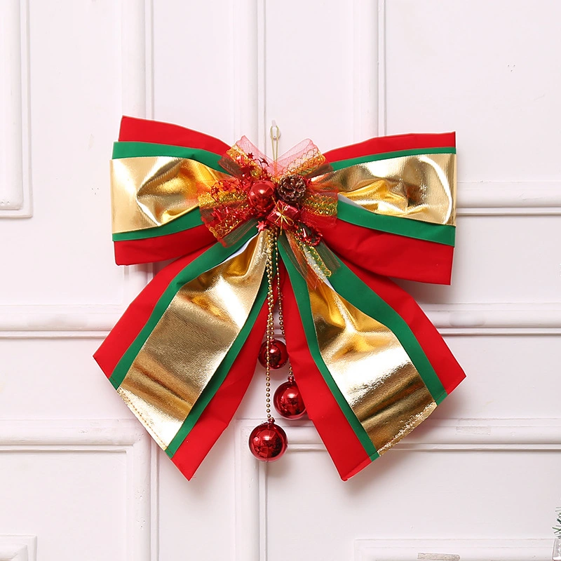 Colorful Christmas Decoration Bow for The Hotel Mall Christmas Tree Accessories Big Bowknot