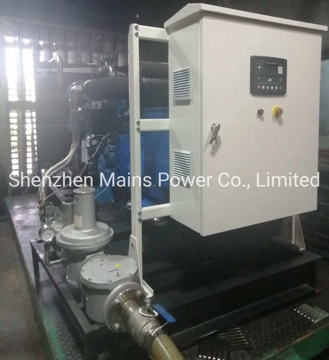 188kVA 150kw Yuchai Gas Generator Erdgas Biogas Generator