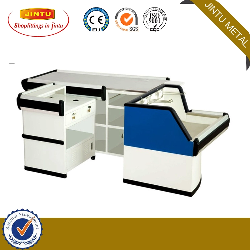 Supermarket Check out Counter with High quality/High cost performance and Competitive Price