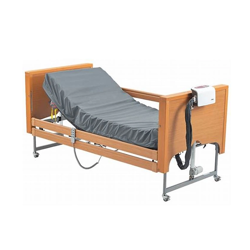 Hospital Furniture Wooden Adjustable Mobile Multifunction Electric Nursing Medical Beds for Home Care