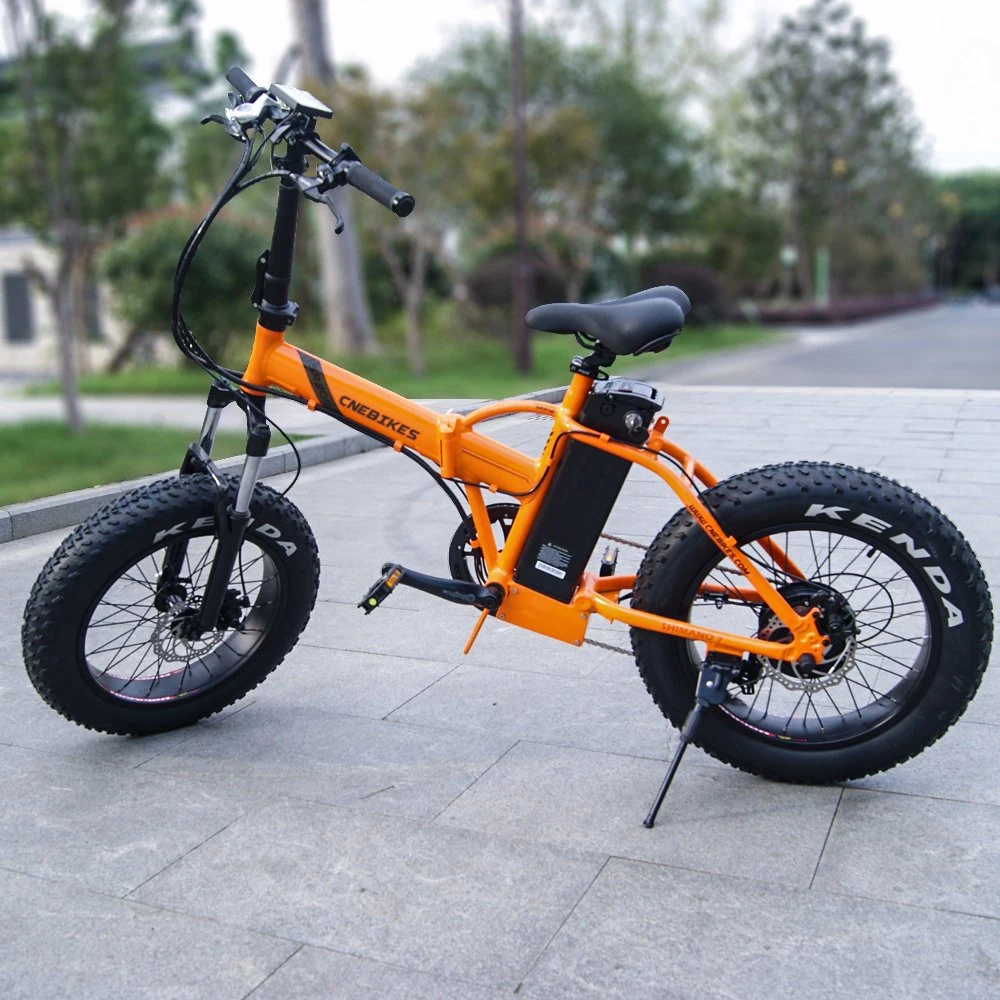 36V 350W 20inch Wheel Fat Tyre Folding Electric Bike