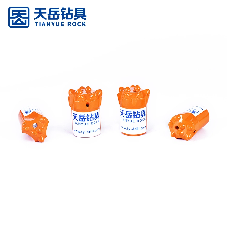 Small Hole Drilling Tool Hex Tapered Button Bit for Quarrying Mining and Tunneling