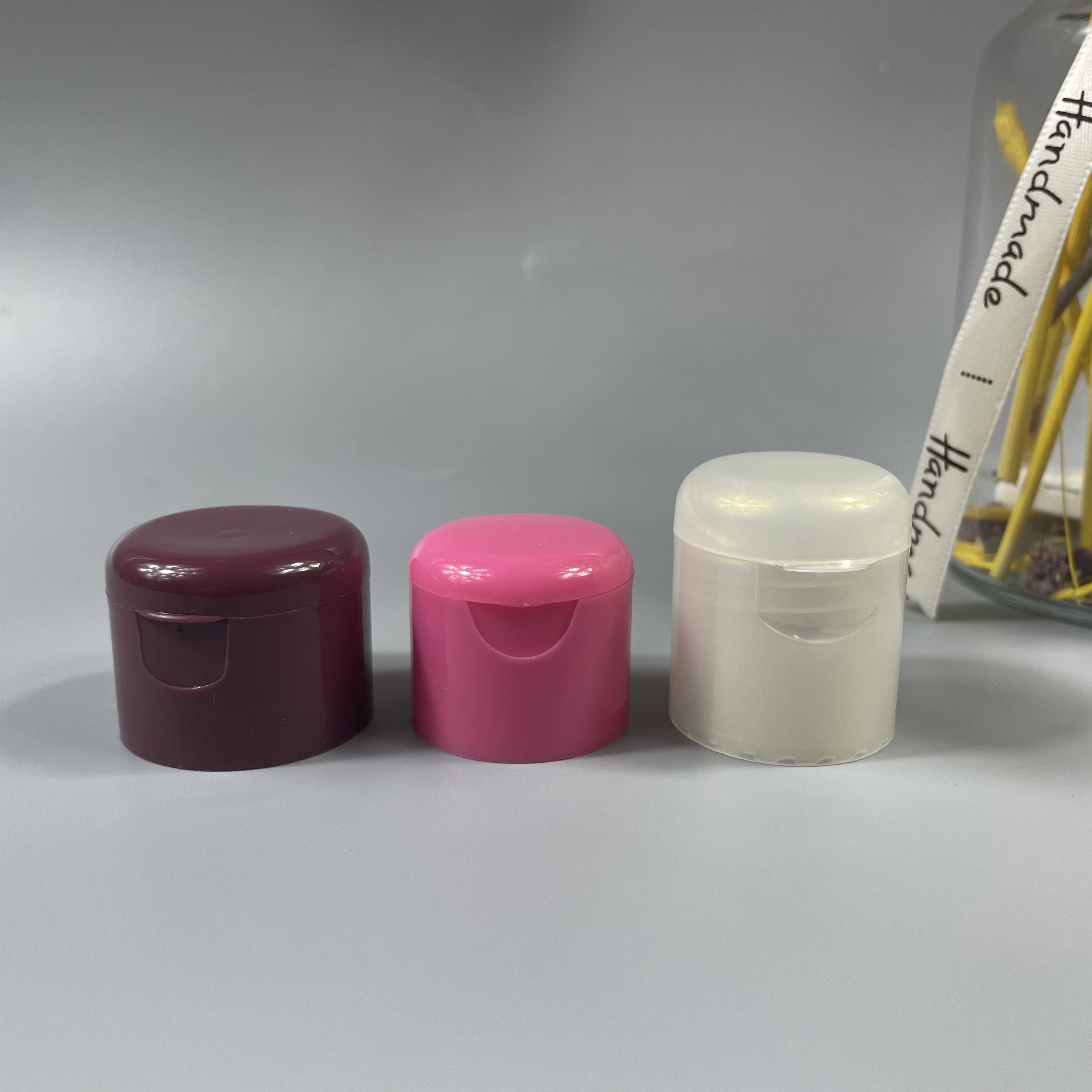 Factory Professional Production Plastic Cap Flip Top 20/41024/410 28/410 Flip Top Cap for Shampoo Bottle