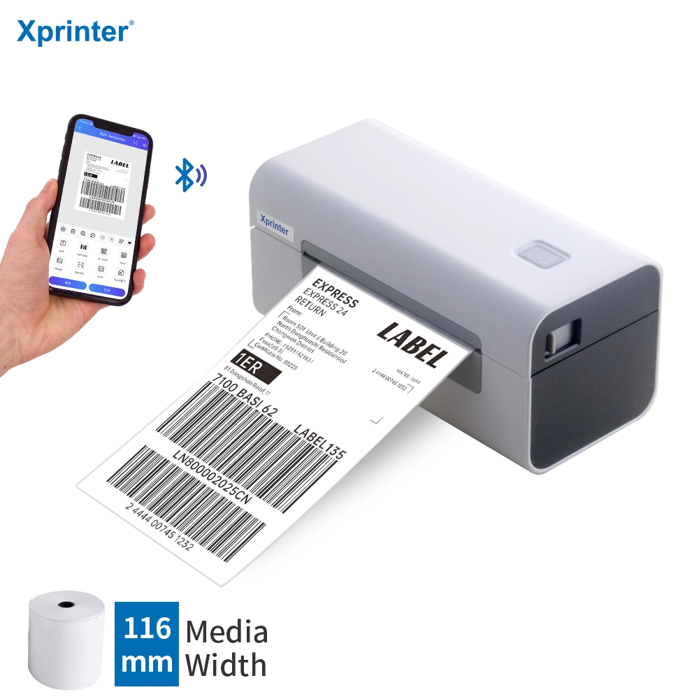 Etiquette Bluetooth sans fil Xprinter ODM 4 pouces (XP-D465B) Imprimante