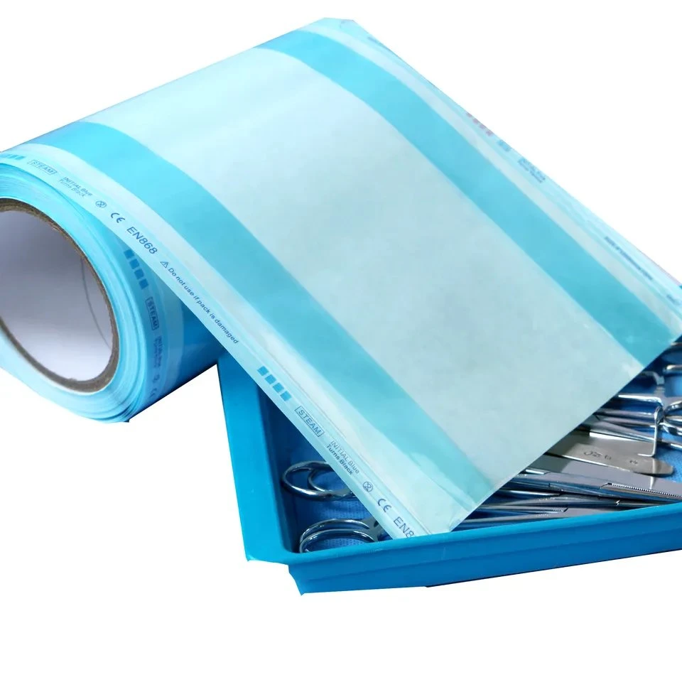 Sterile Autoclave Plastic Paper Bag Dental Sterilisation Pouch Roll