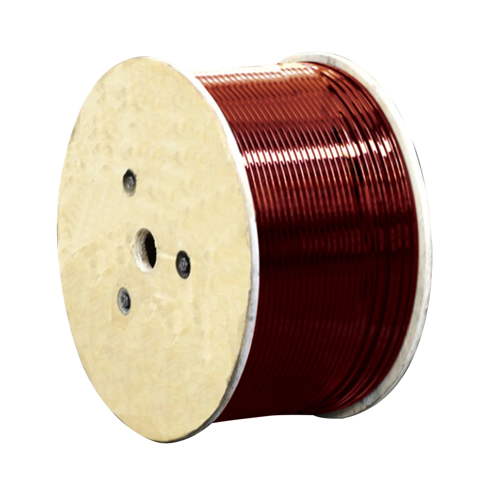 24 AWG prix d'usine émaillé de 0,3mm de bobinage en fil de cuivre rouge haute pureté