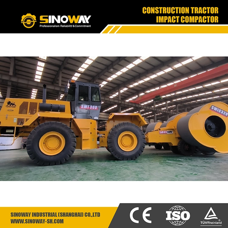 Construction Tractor Swt360 Towing Tractor for Impact Roller in Malaysia