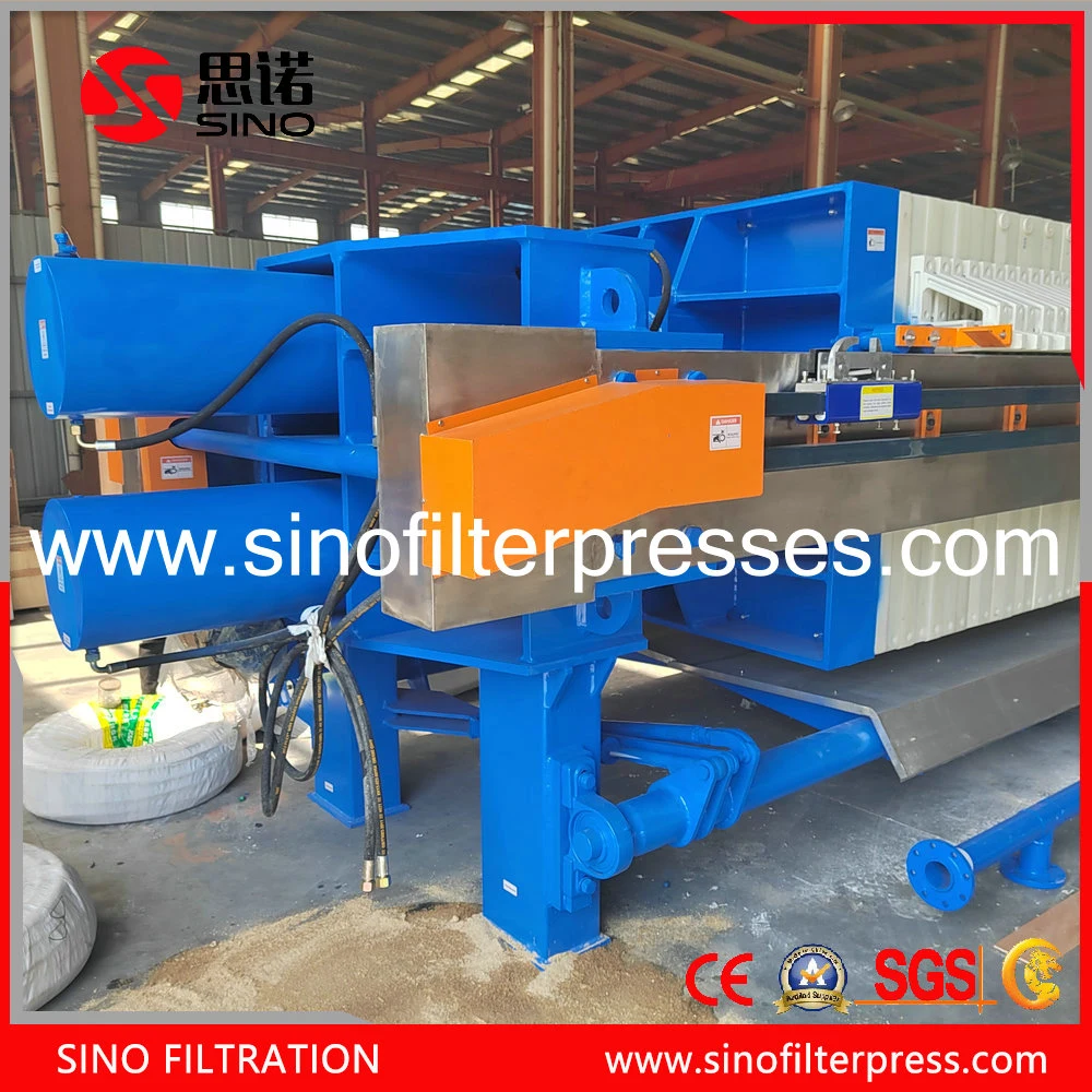 Membrane Filter Press for Copper, Zinc and Lead Concentrate Filtration Plant