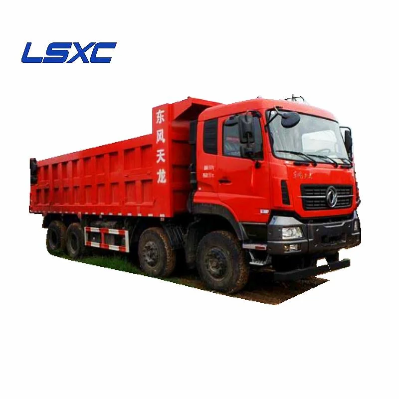 High Horsepower and Large Loading Capacity Dongfeng 12 Wheels Cummins Engine Forward Dump Trucks