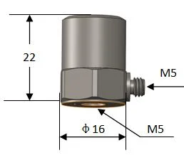 PE experimentos estructurales de alta precisión y bajo coste sensor de aceleración piezoeléctrico Transmisor (A11C100)