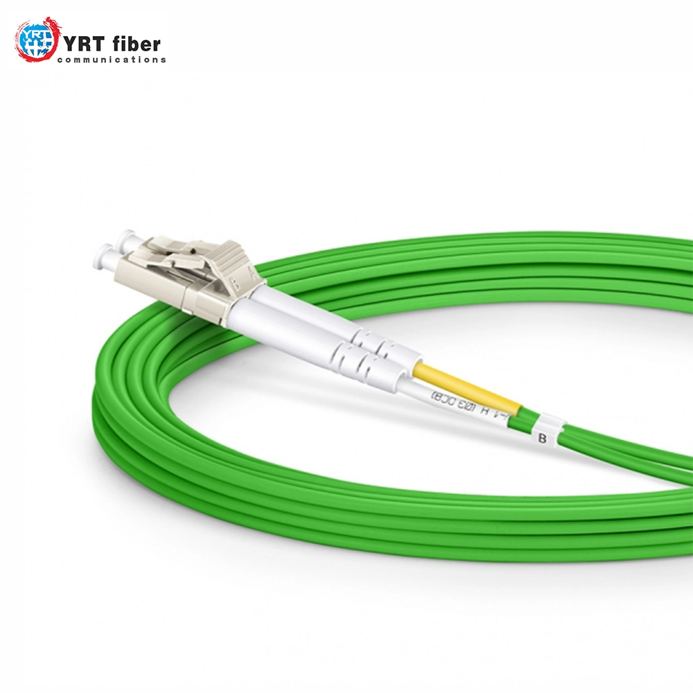 Cable de conexión OM5 para conectores LC/St/FC/SC de fibra óptica multimodo para interiores