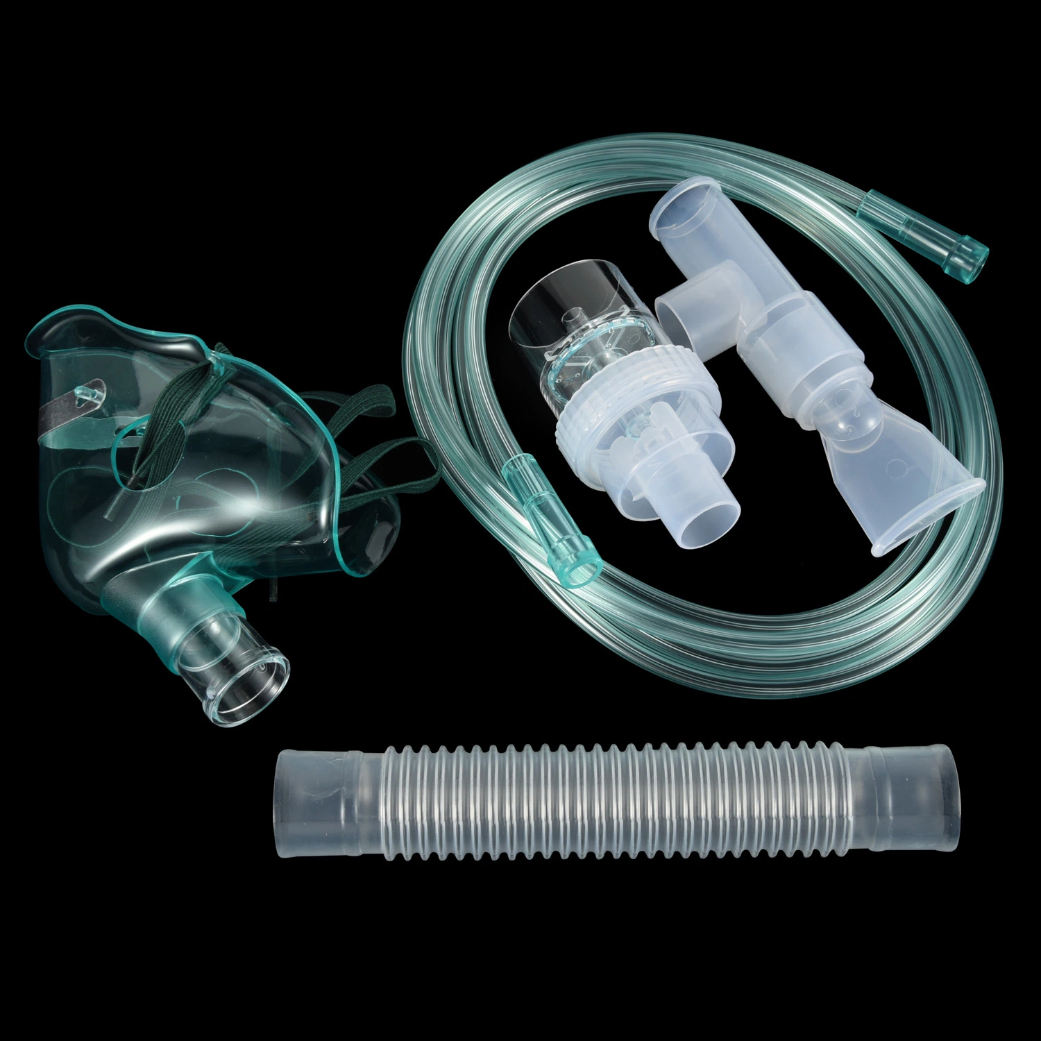 precio de fábrica de ventilación múltiple nebulizador de oxígeno máscara para el Hospital Médico