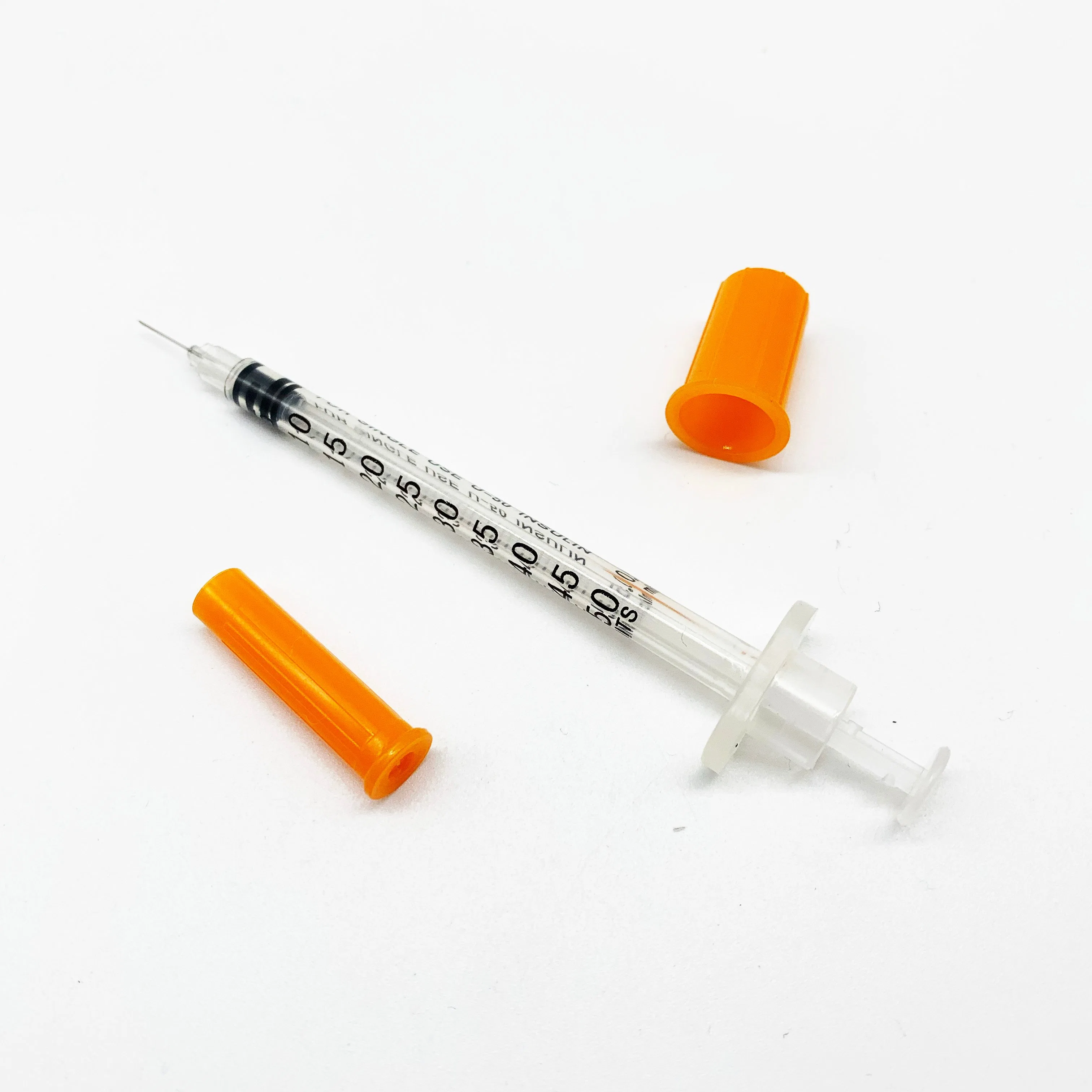 Medical Plastic Insulin Syringe for Diabetes with High quality/High cost performance 